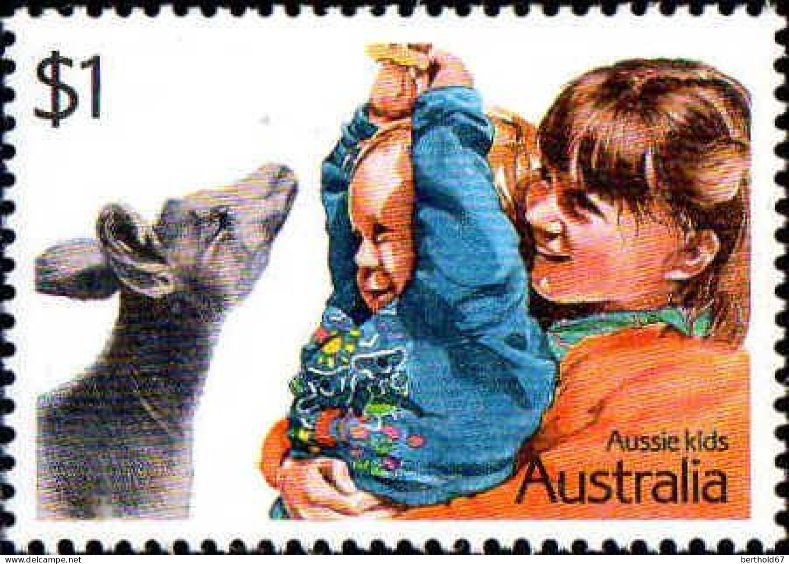 Australie Poste N** Yv:1029/1032 Enfants Australiens - Nuevos