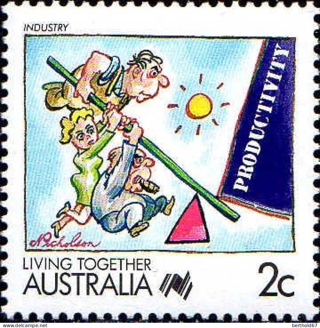 Australie Poste N** Yv:1064/1076 La Vie En Australie - Neufs
