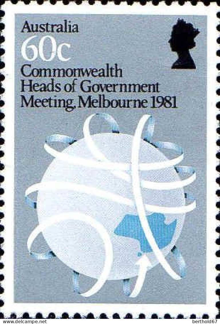 Australie Poste N** Yv: 754/ 755 Rencontre Des Dirigeants Du Commenwealth - Mint Stamps