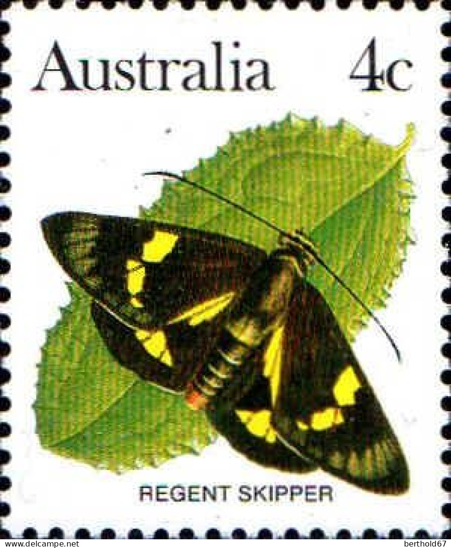 Australie Poste N** Yv: 825/834 Faune & Flore 5.Serie Papillons - Neufs