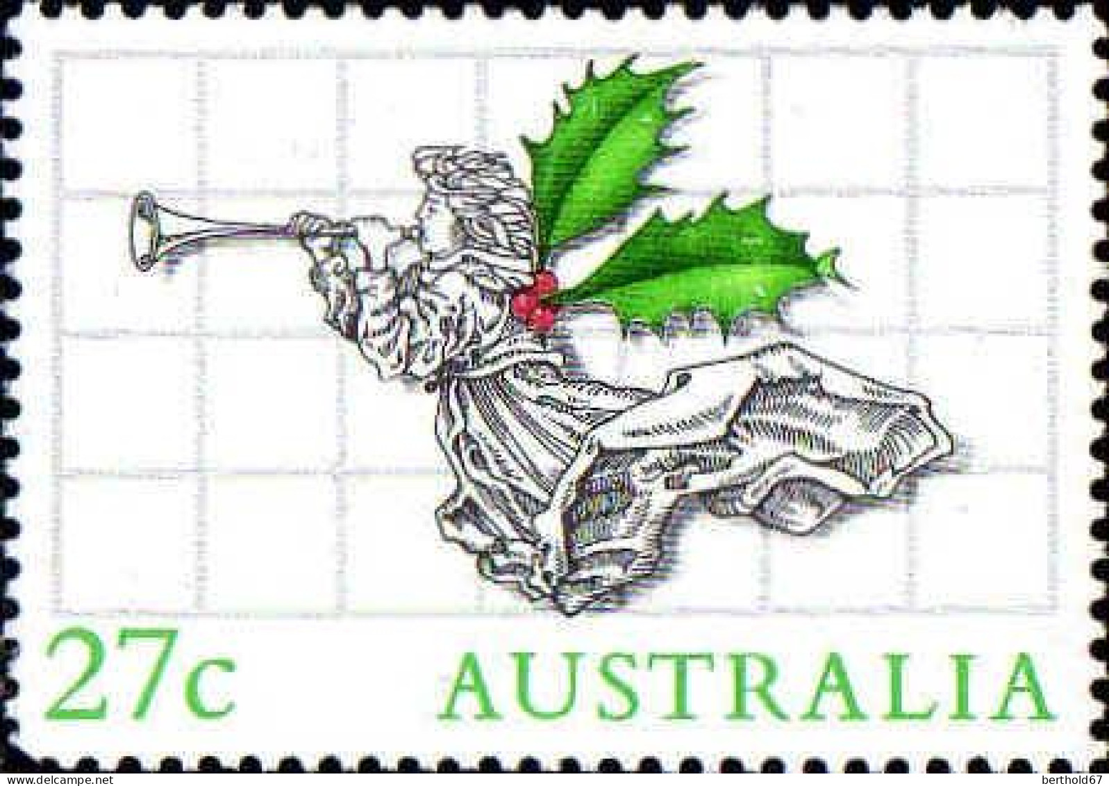 Australie Poste N** Yv: 927/930 Noël (927 Dent Un Peu Courte) (Thème) - Neufs