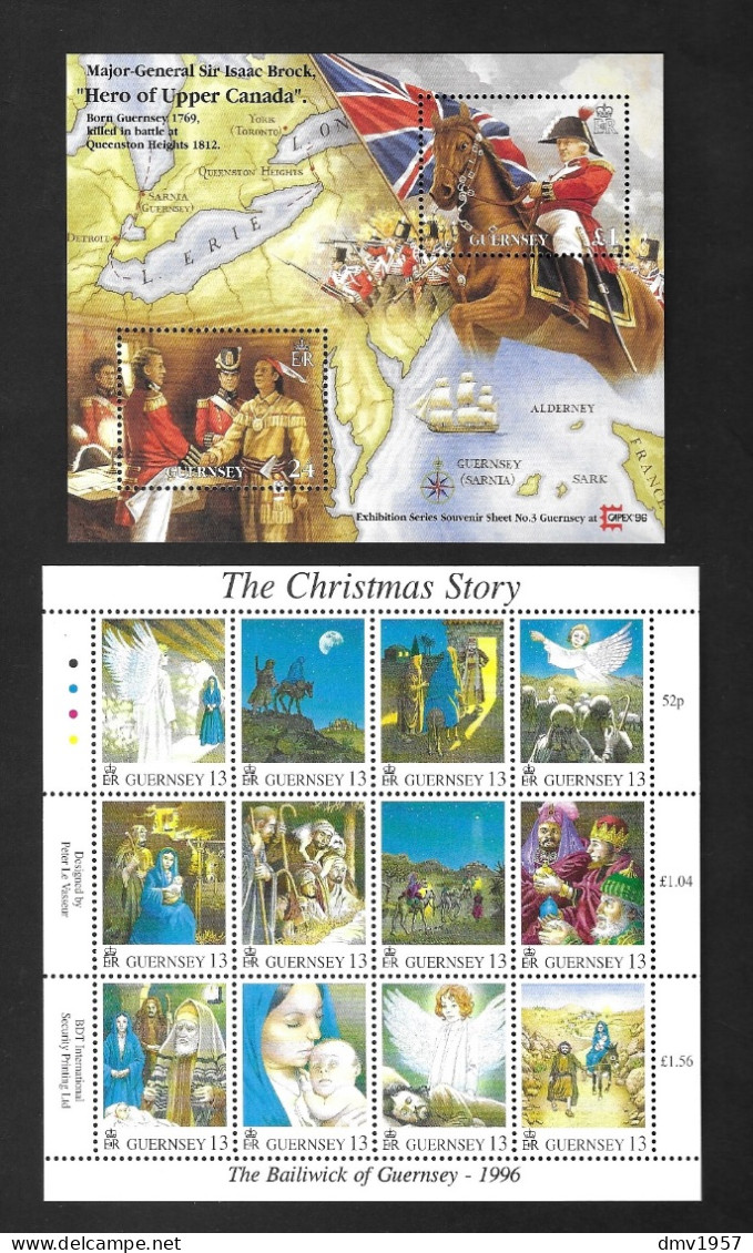 Guernsey 1996 MNH 6 Issues (See Below For Details) - Guernesey