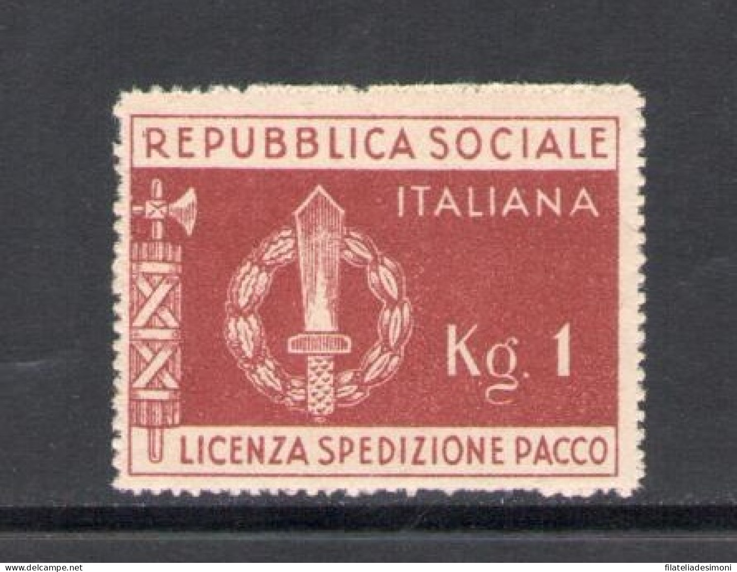 1944 Repubblica Sociale Italiana, Franchigia Militare N. 1- MNH** - Altri & Non Classificati