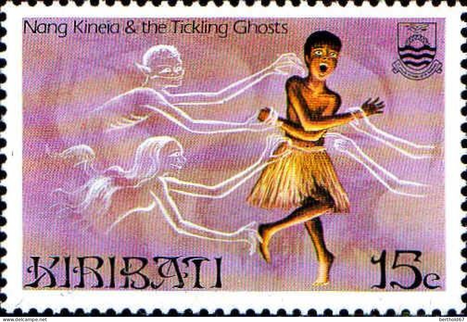 Kiribati Poste N** Yv:142/145 Légendes Locales 2.Serie - Fairy Tales, Popular Stories & Legends