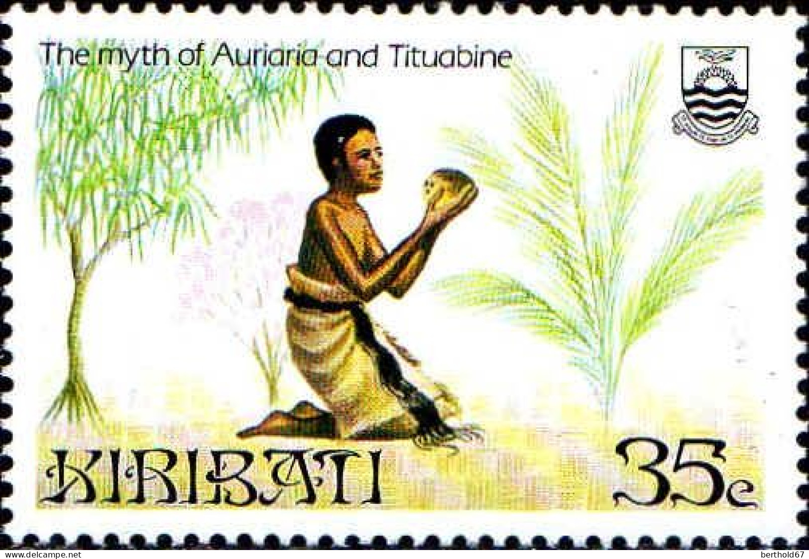 Kiribati Poste N** Yv:142/145 Légendes Locales 2.Serie - Verhalen, Fabels En Legenden
