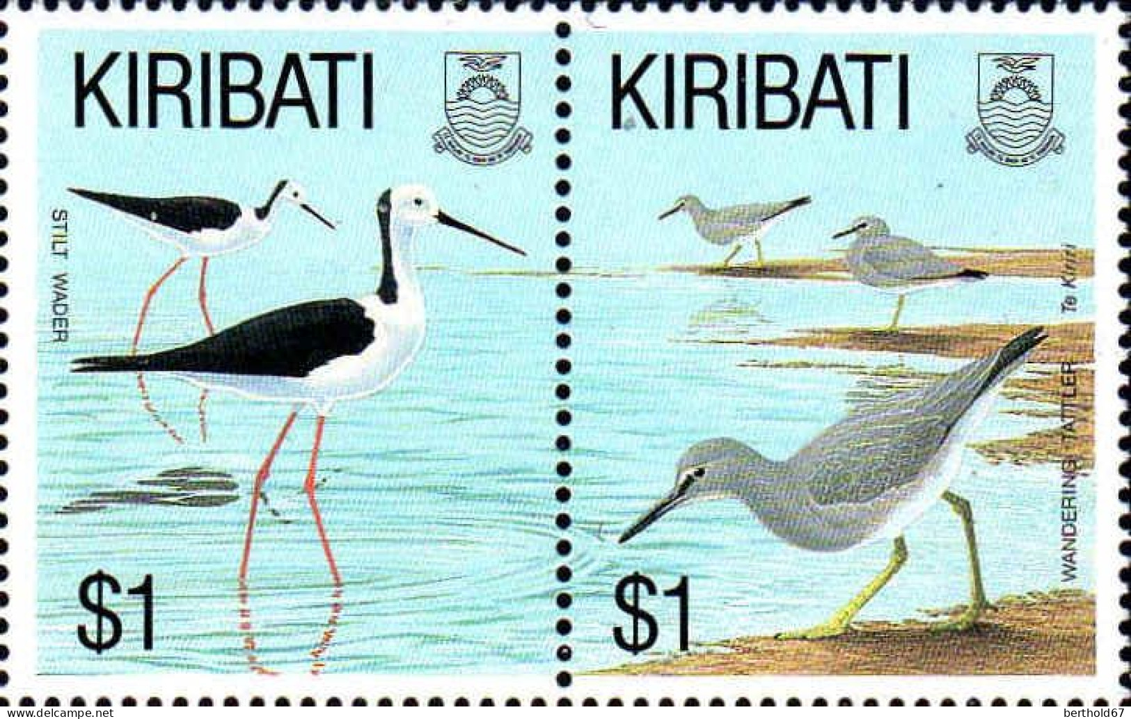 Kiribati Poste N** Yv:270/277 Oiseaux De Mer - Autres & Non Classés