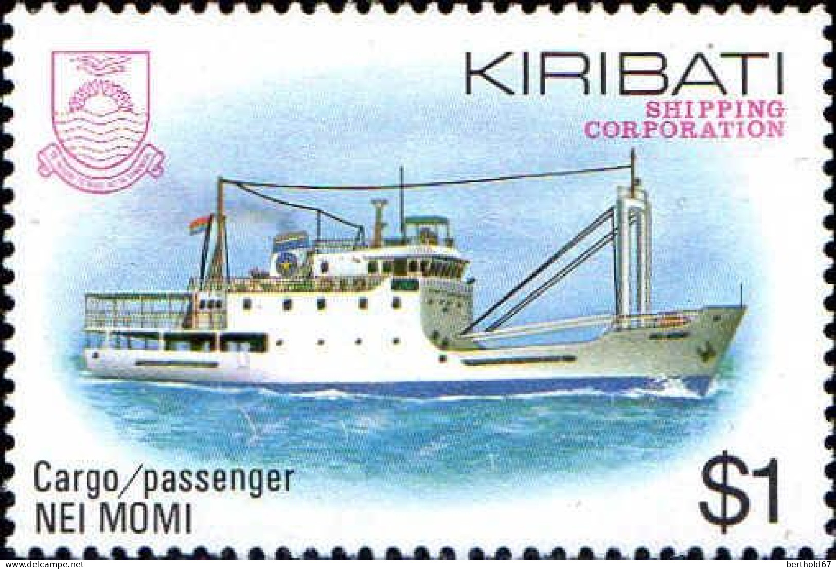 Kiribati Poste N** Yv:118/121 Shipping Corporation - Other & Unclassified