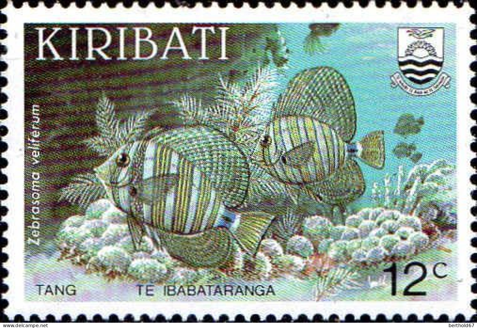 Kiribati Poste N** Yv:130/133 Faune Des Récifs Coralliens - Vie Marine