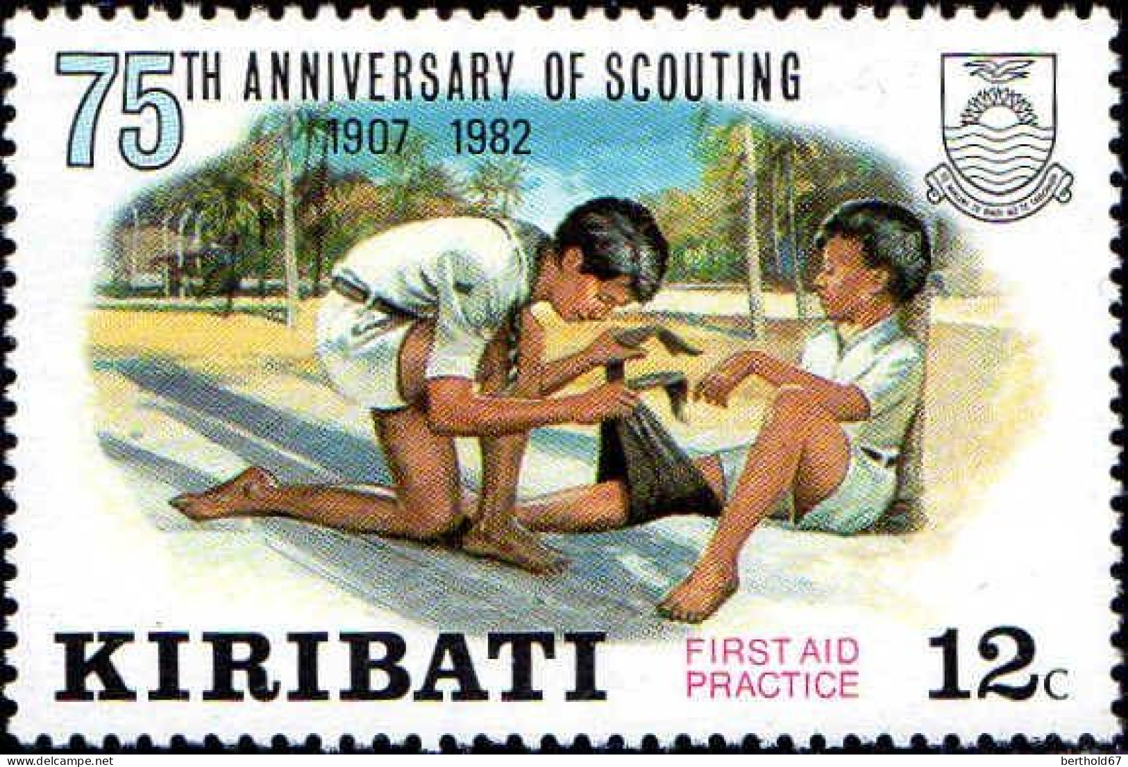 Kiribati Poste N** Yv: 88/91 75.Anniversaire Du Scoutisme - Sonstige