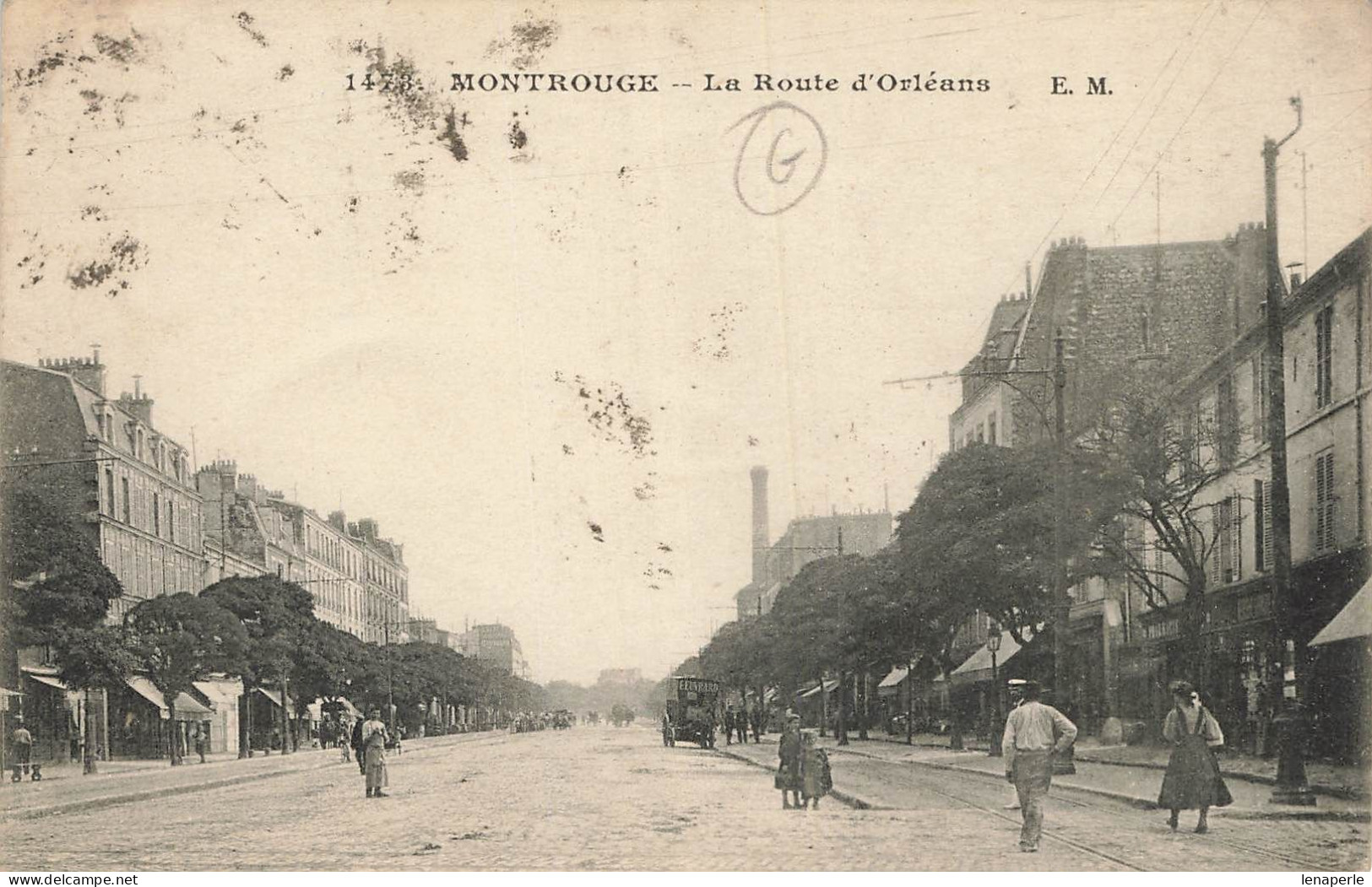 D9553 Montrouge La Rue D'orléans - Montrouge