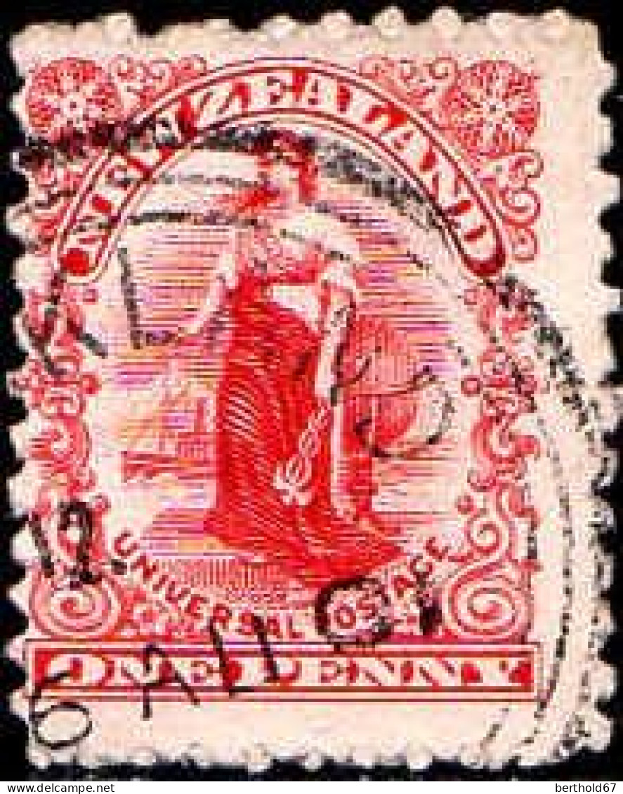 Nle Zelande Poste Obl Yv: 134 Mi: Allégorie (Beau Cachet Rond) - Used Stamps