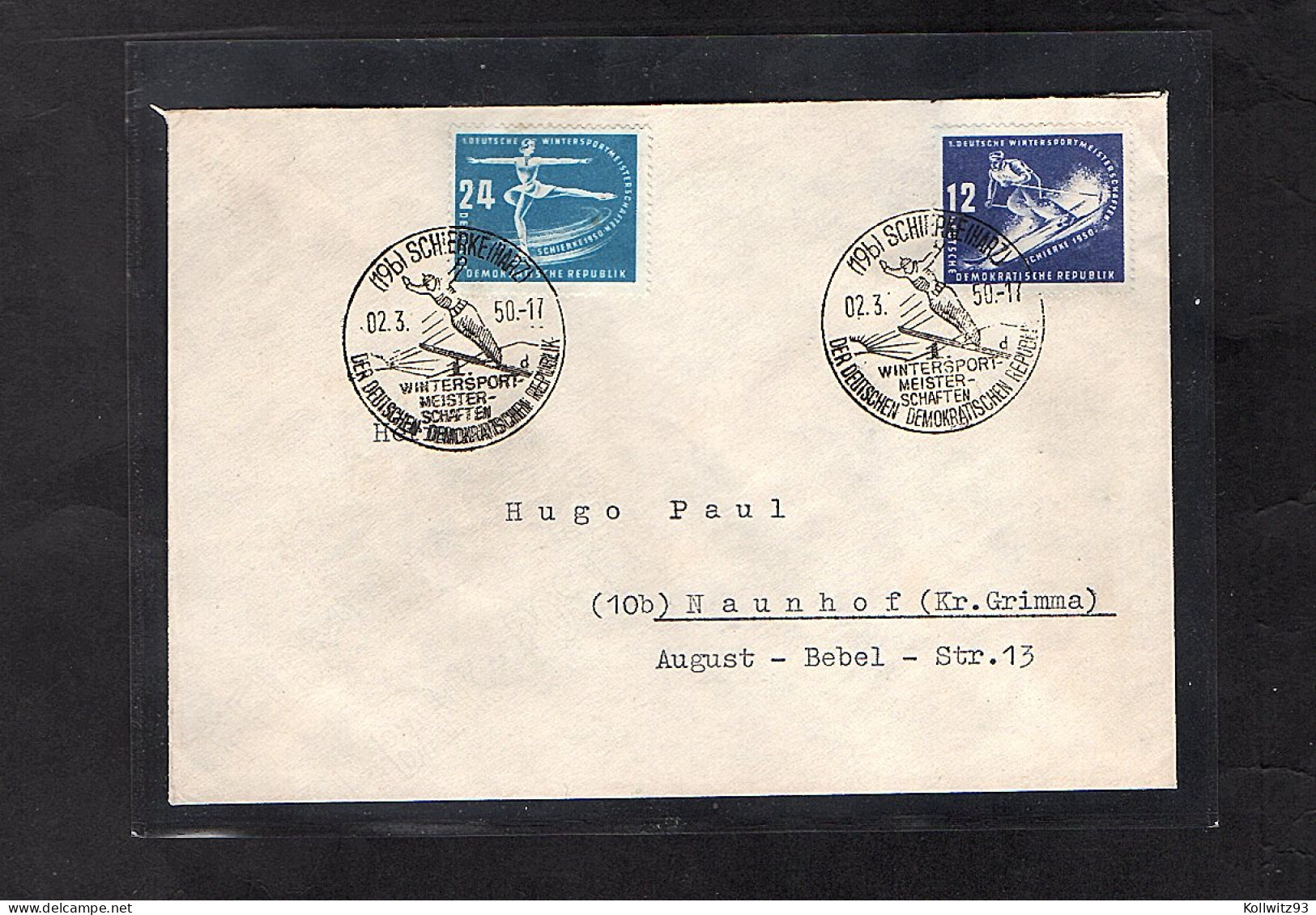 DDR - FDC Mi.-Nr. 246 - 247 FA.SchönherrBPP. - Other & Unclassified