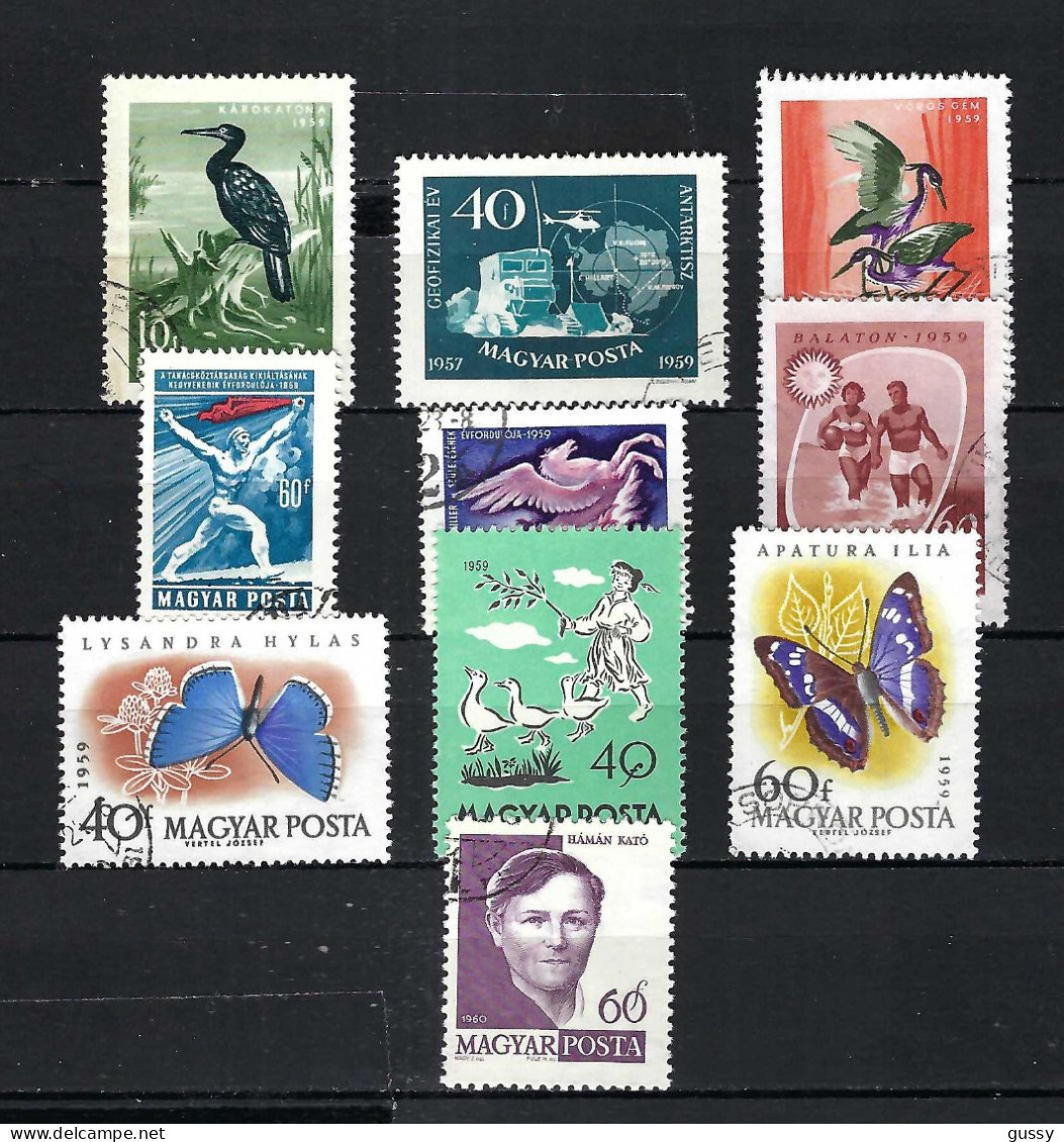 HONGRIE Ca.1959-60: Lot D'obl. - Used Stamps