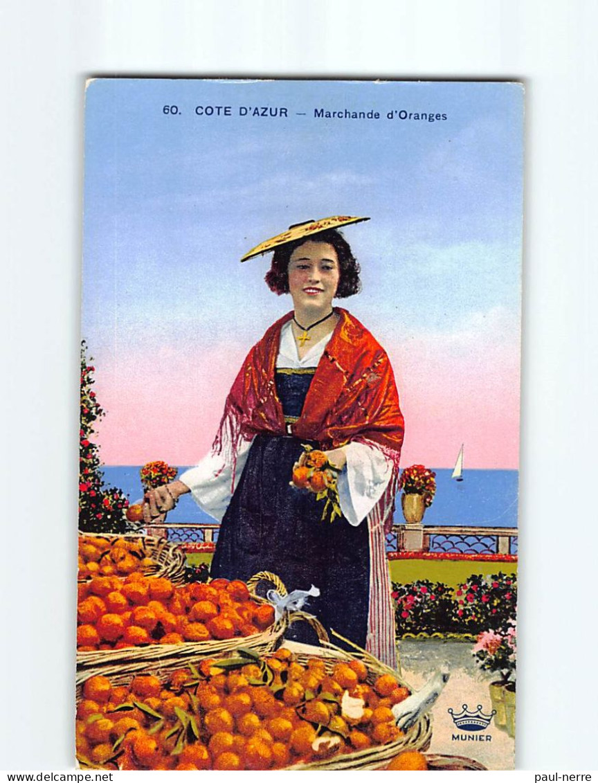 Cote D'Azur, Marchande D'Orange - Très Bon état - Sonstige & Ohne Zuordnung