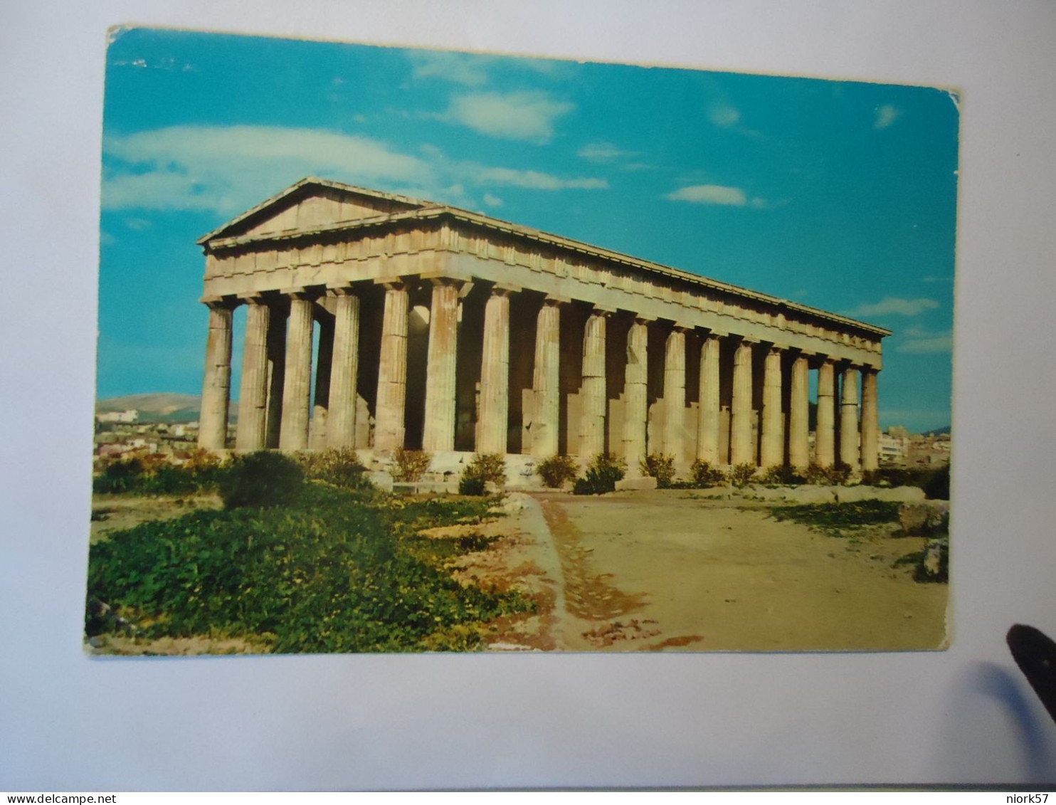 CREECE POSTCARDS  TEMPLE THESEUM  ΘΗΣΕΙΟΝ - Grecia