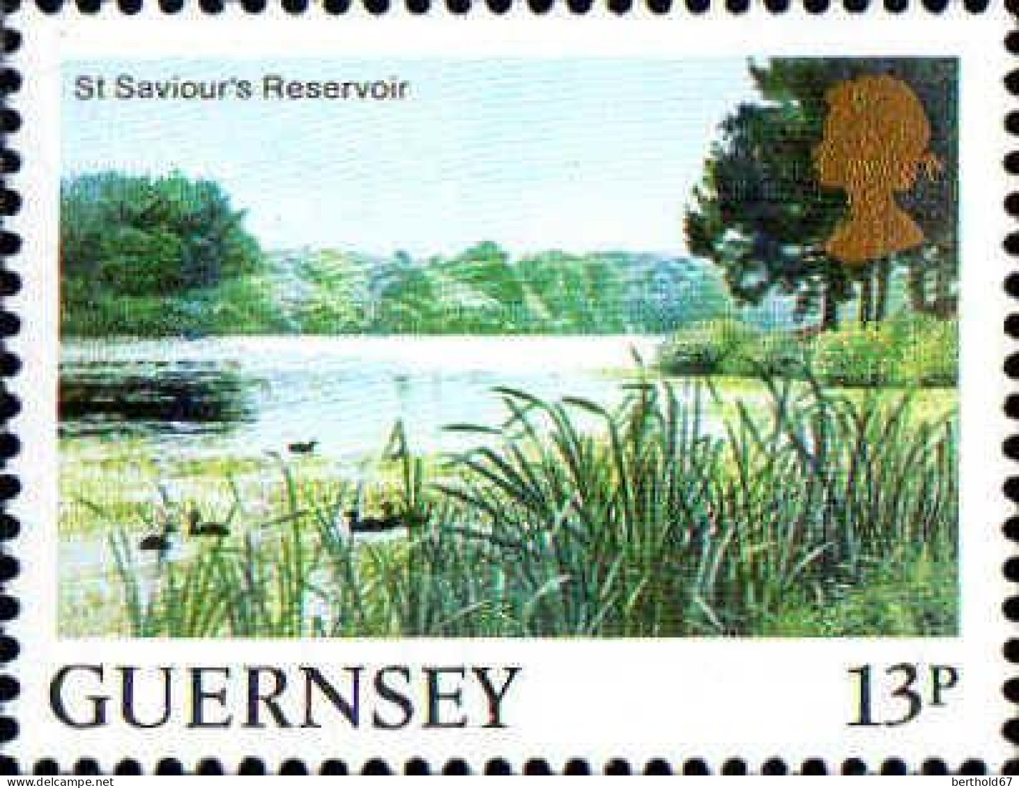 Guernesey Poste N** Yv:290/299 Vues De L'île 1.Serie - Guernsey
