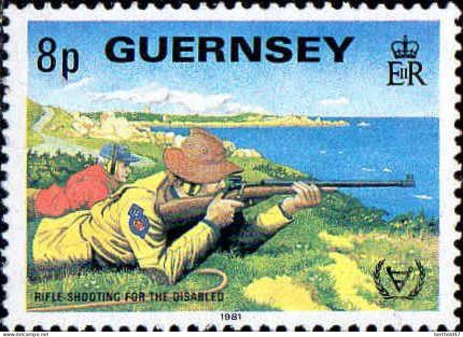 Guernesey Poste N** Yv:239/242 Année Internationale Des Personnes Handicapées - Guernsey