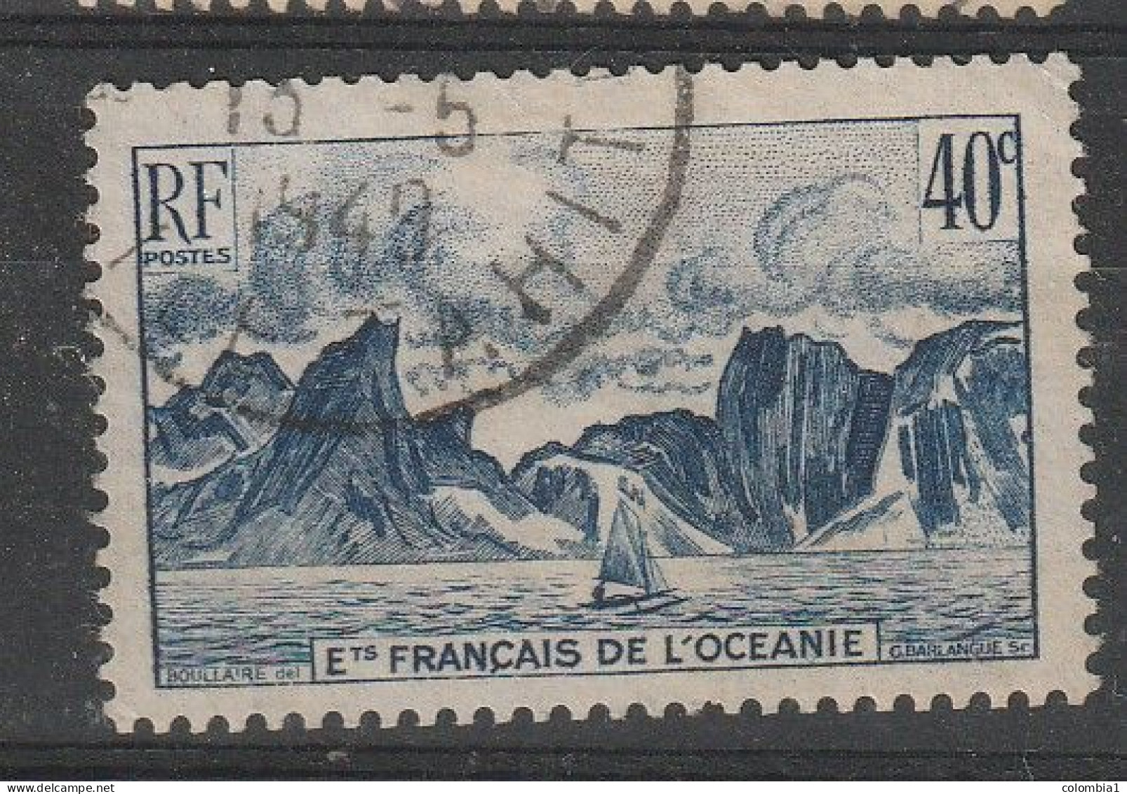 OCEANIE YT 184 Oblitéré TAHITI 15 - 5 - 1942 - Used Stamps