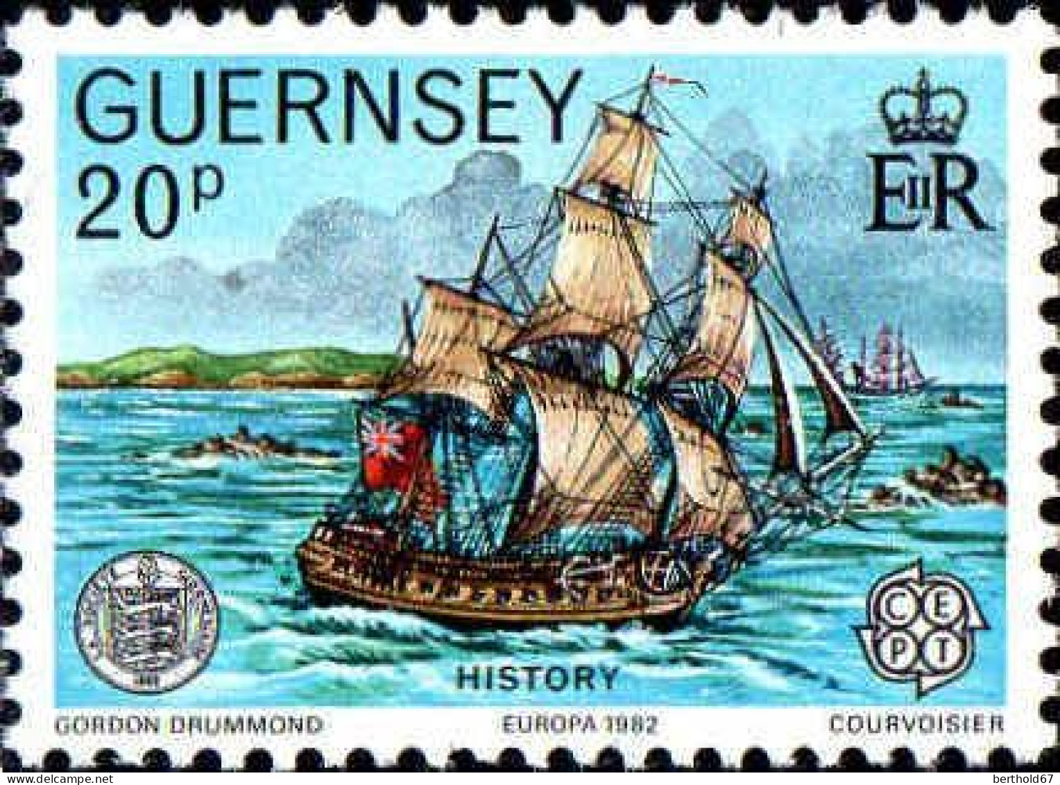 Guernesey Poste N** Yv:247/252 Europa Cept Faits Historiques & Divers - Guernsey