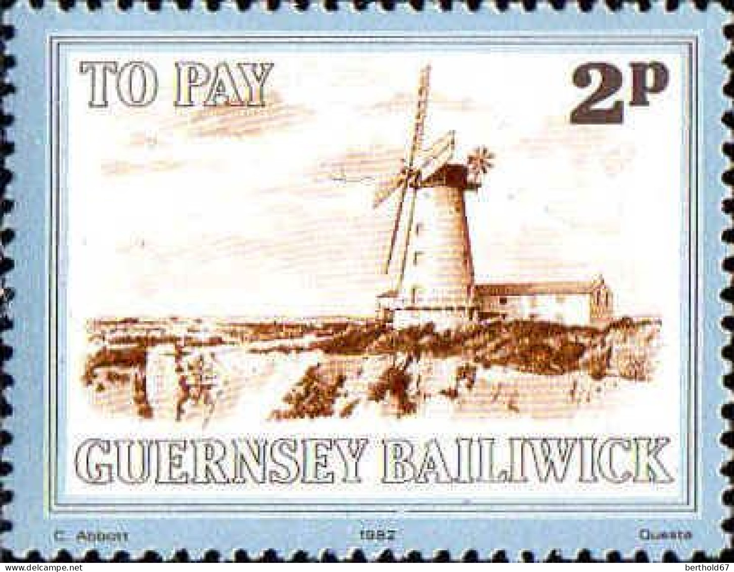 Guernesey Taxe N** Yv:30/41 Vues De Guernsey & De Sercq - Guernsey