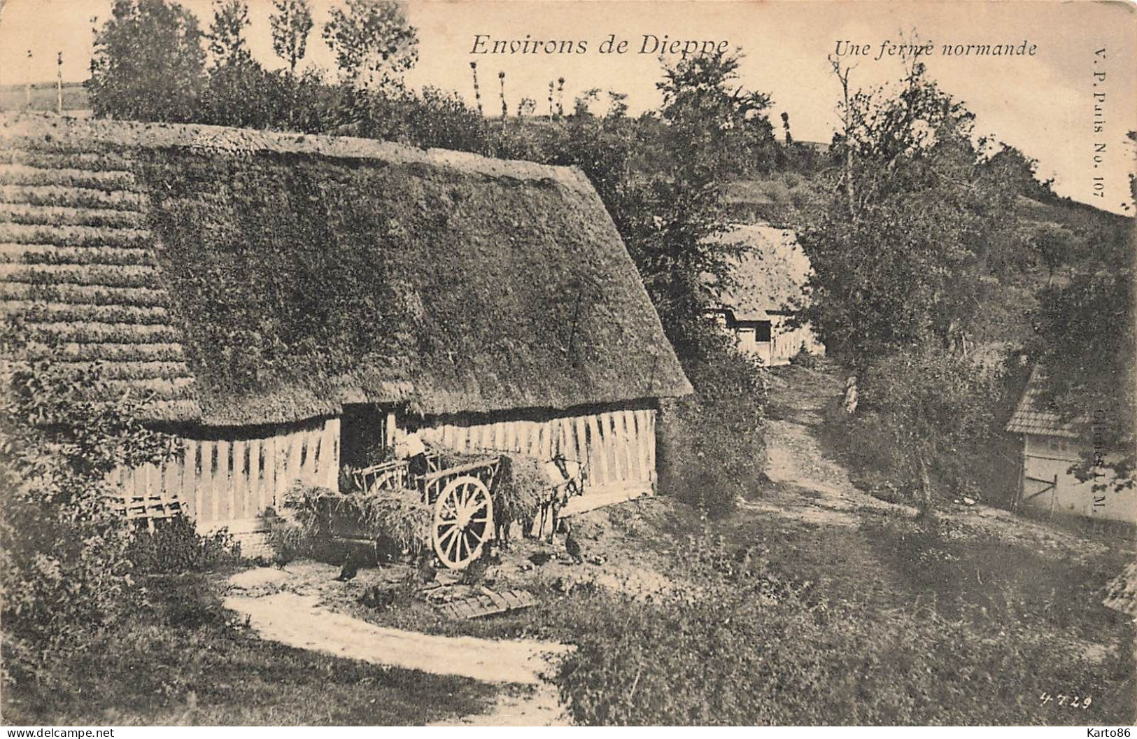 Dieppe * Environs * Une Ferme Normande * Attelage - Dieppe