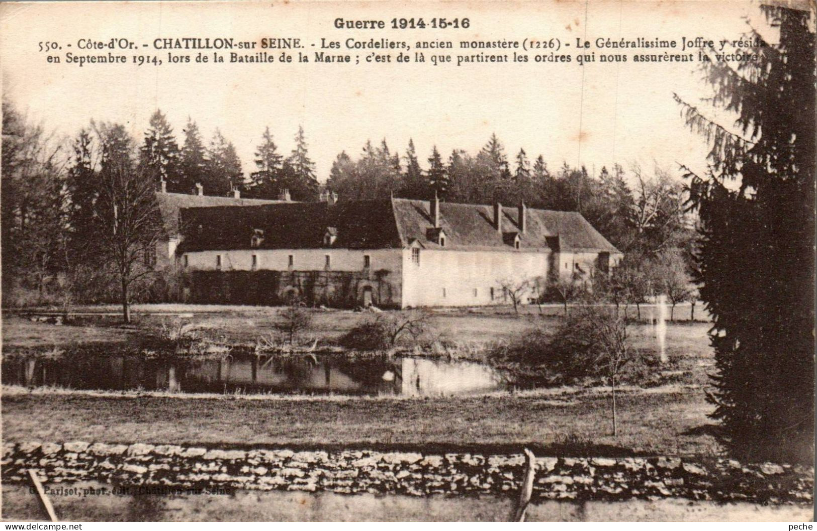 N°2577 W -cpa Chatillon Sur Seine -les Cordeliers- - Chatillon Sur Seine