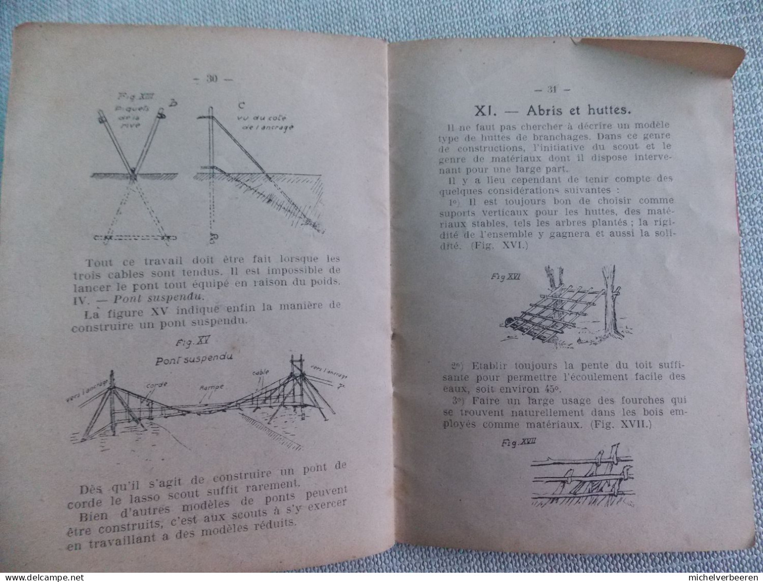 Les TRAVAUX de PIONNIER 1927  Dessins par Hergé