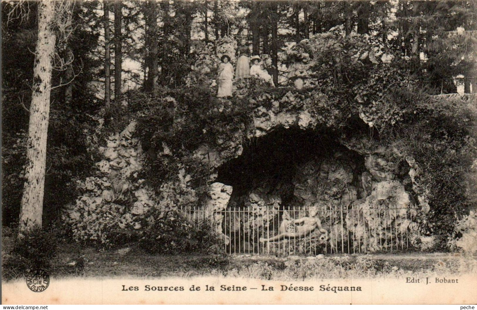 N°2578 W -cpa Les Sources De La Seine -la Déesse Séquana- - Andere & Zonder Classificatie