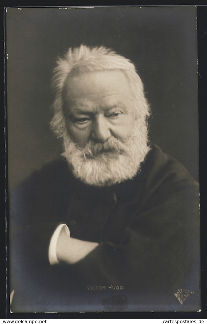 AK Portrait Victor Hugo  - Ecrivains