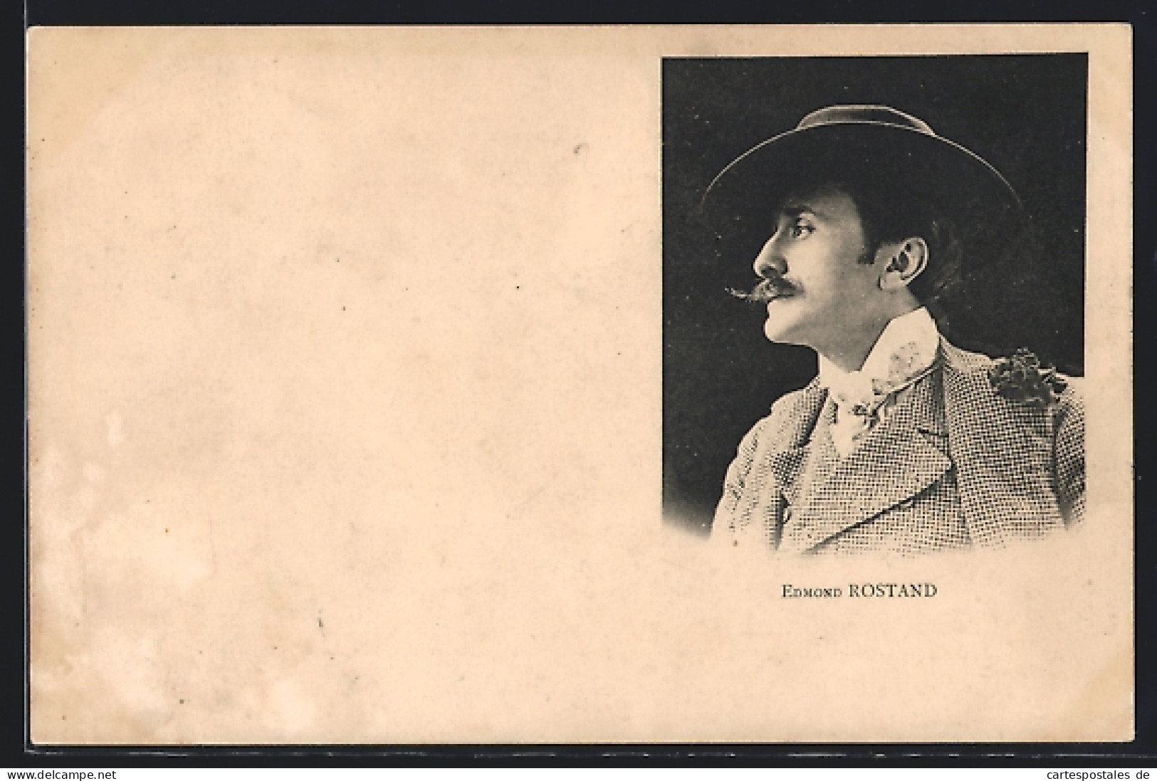 AK Portrait Von Edmond Rostand, Schriftsteller  - Writers