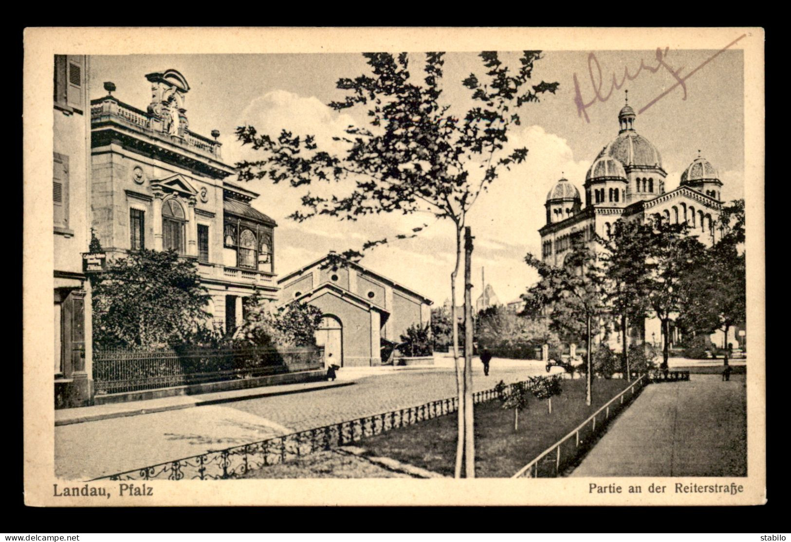 JUDAISME - SYNAGOGUE - LANDAU - Judaika