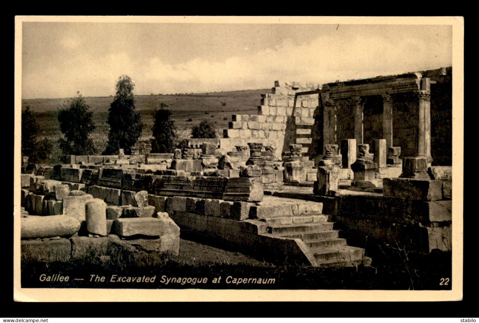 JUDAISME - SYNAGOGUE - GALILEE - CAPERNAUM - Judaisme