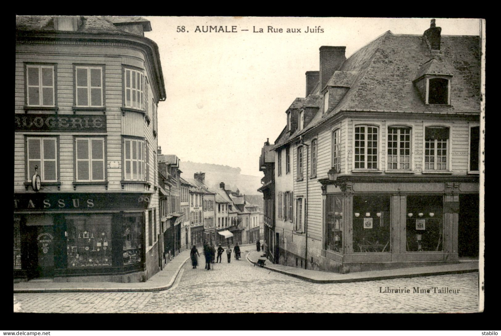 JUDAISME - AUMALE - LA RUE AUX JUIFS - Judaika