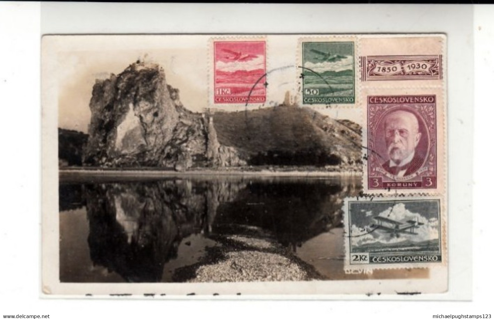 Czechoslovakia / Registered Postcards / Airmail - Sonstige & Ohne Zuordnung