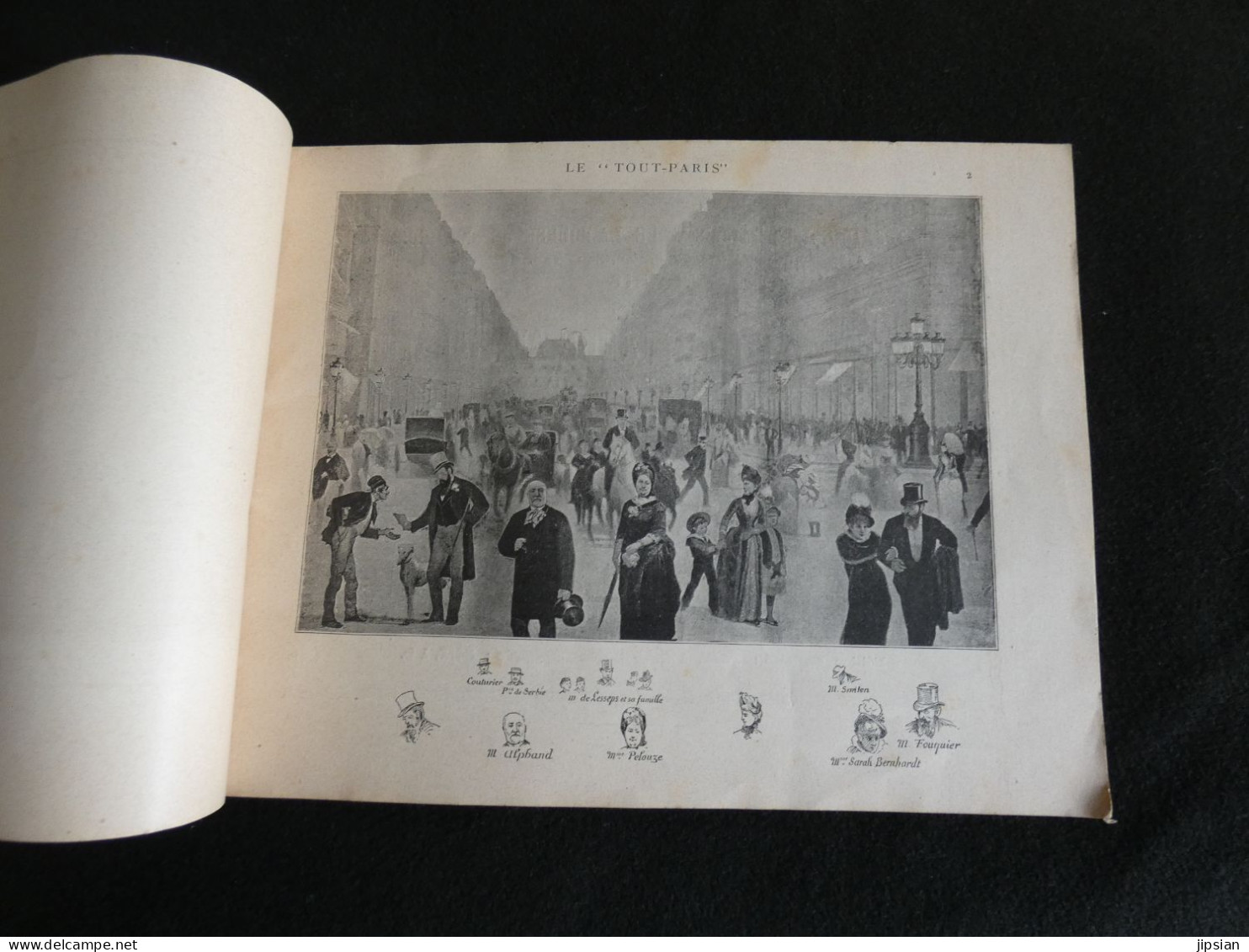 Brochure De 1889 Exposition Universelle Panorama Le Tout Paris Par Ch. Castellani  Z1 - 1801-1900