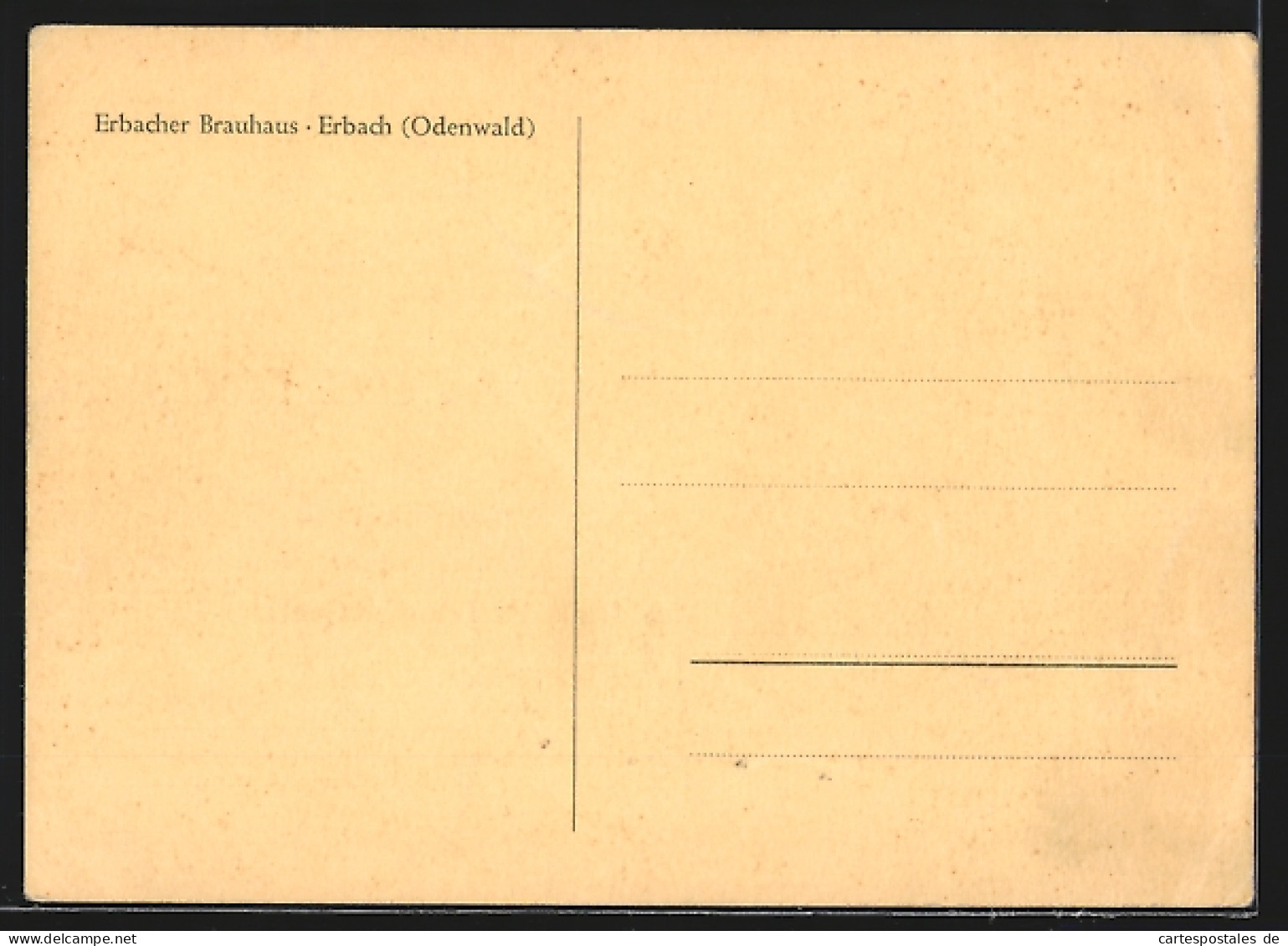 Künstler-AK Erbach, Wegpartie Vor Dem Erbacher Brauhaus, Jakob Wörner Söhne  - Erbach