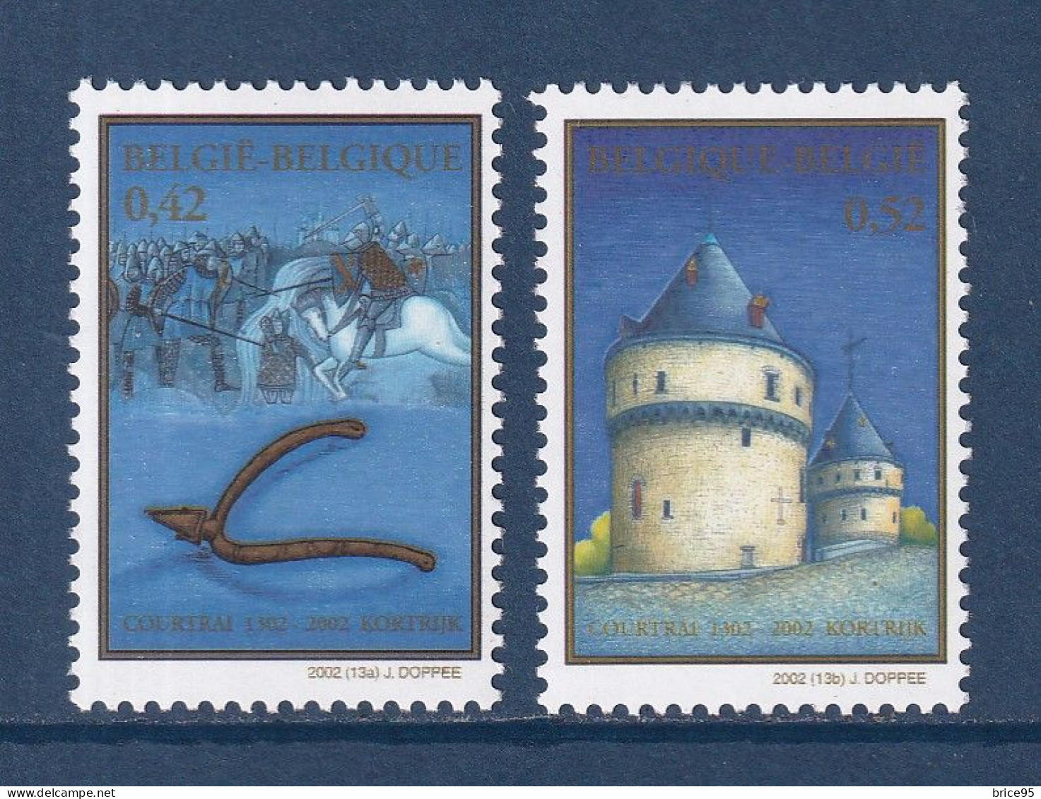 Belgique - YT N° 3082 Et 3083 ** - Neuf Sans Charnière - 2002 - Ongebruikt