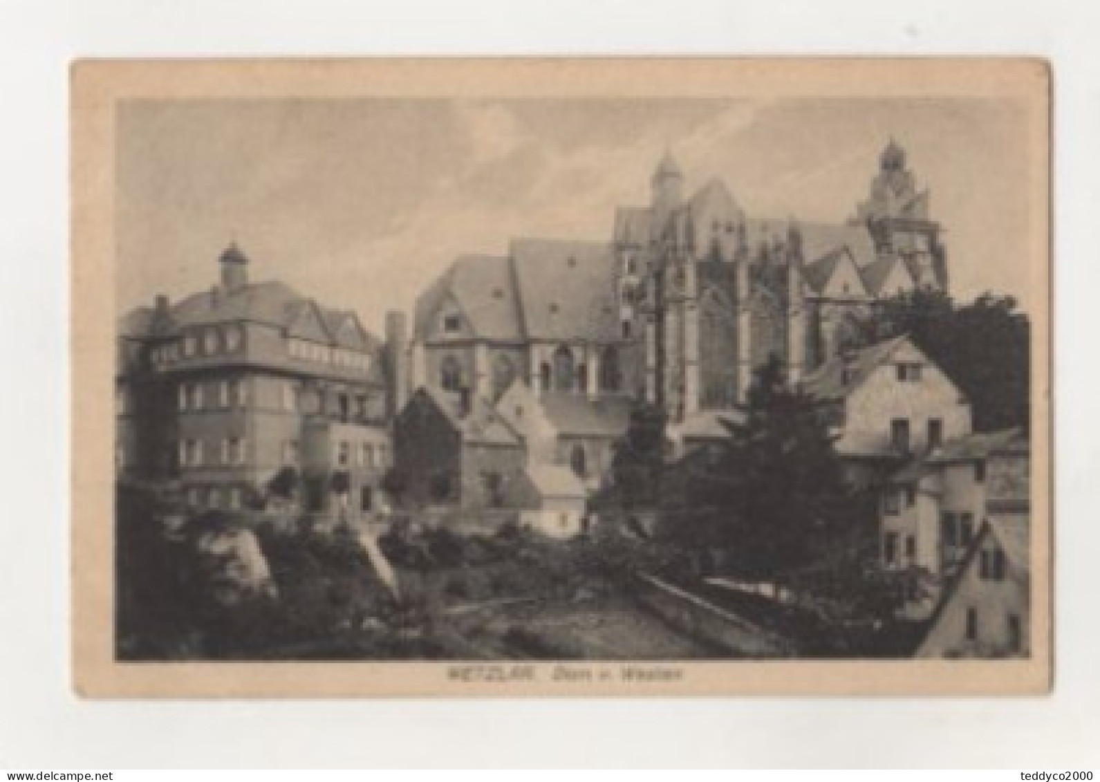 WETZLAR Dom V. Westen 1916 Feldpost - Soudan