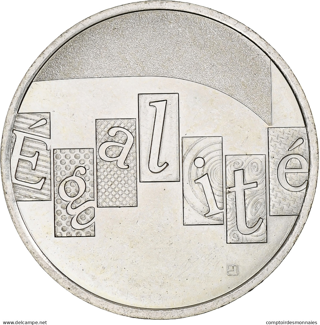France, 5 Euro, Egalité, 2013, Monnaie De Paris, Argent, SUP - Francia