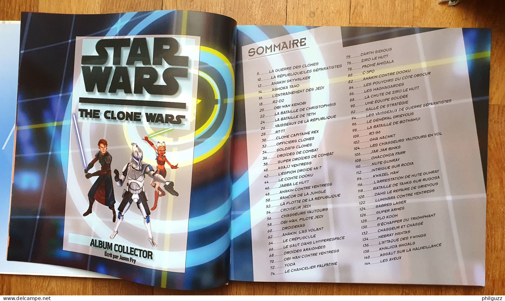 LIVRE STAR WARS ALBUM COLLECTOR HACHETTE THE CLONE WARS 2008 - Kino/Fernsehen