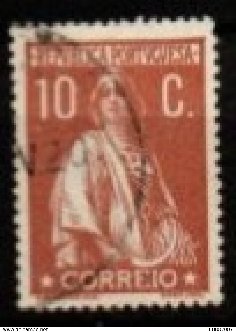 PORTUGAL  -   1912.    Y&T N° 215 Oblitéré.  Cérès. - Used Stamps