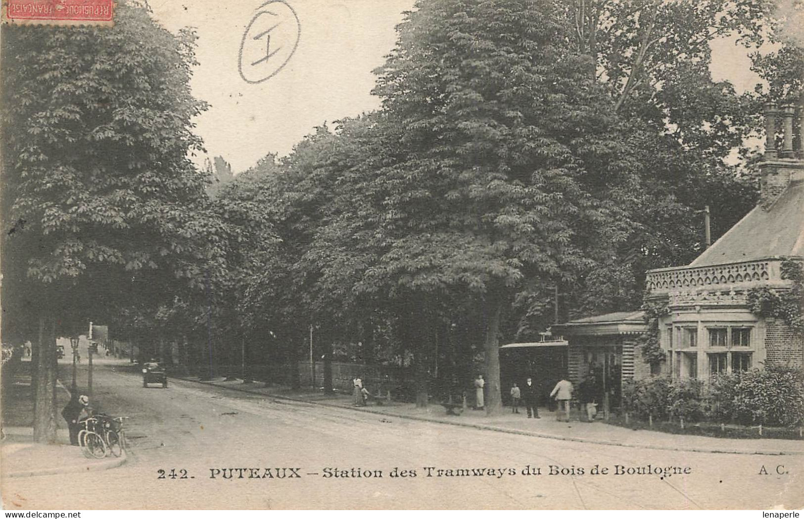 D9570 Puteaux Station Des Tramways Du Bois De Boulogne - Puteaux