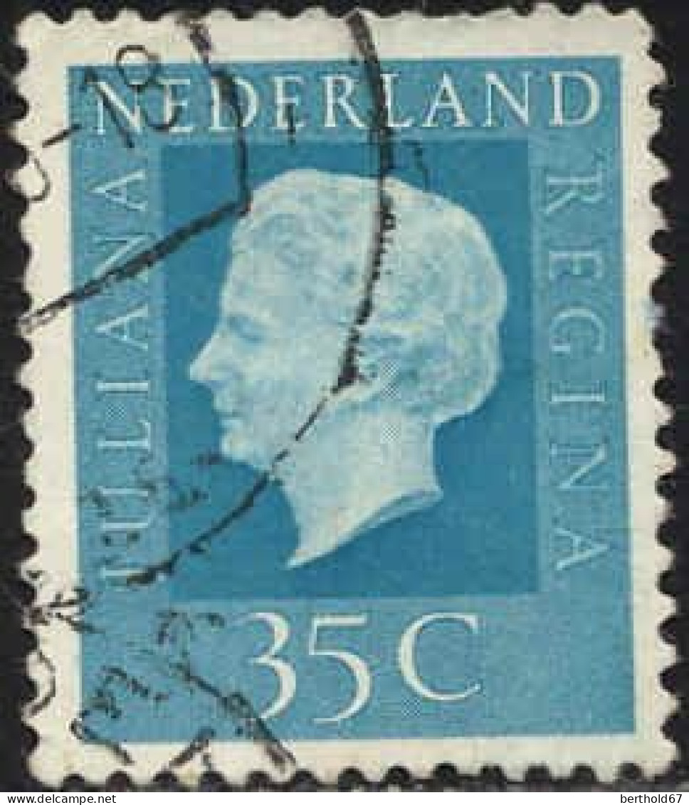 Pays-Bas Poste Obl Yv: 945 Mi:999A Reine Juliana (cachet Rond) - Usati