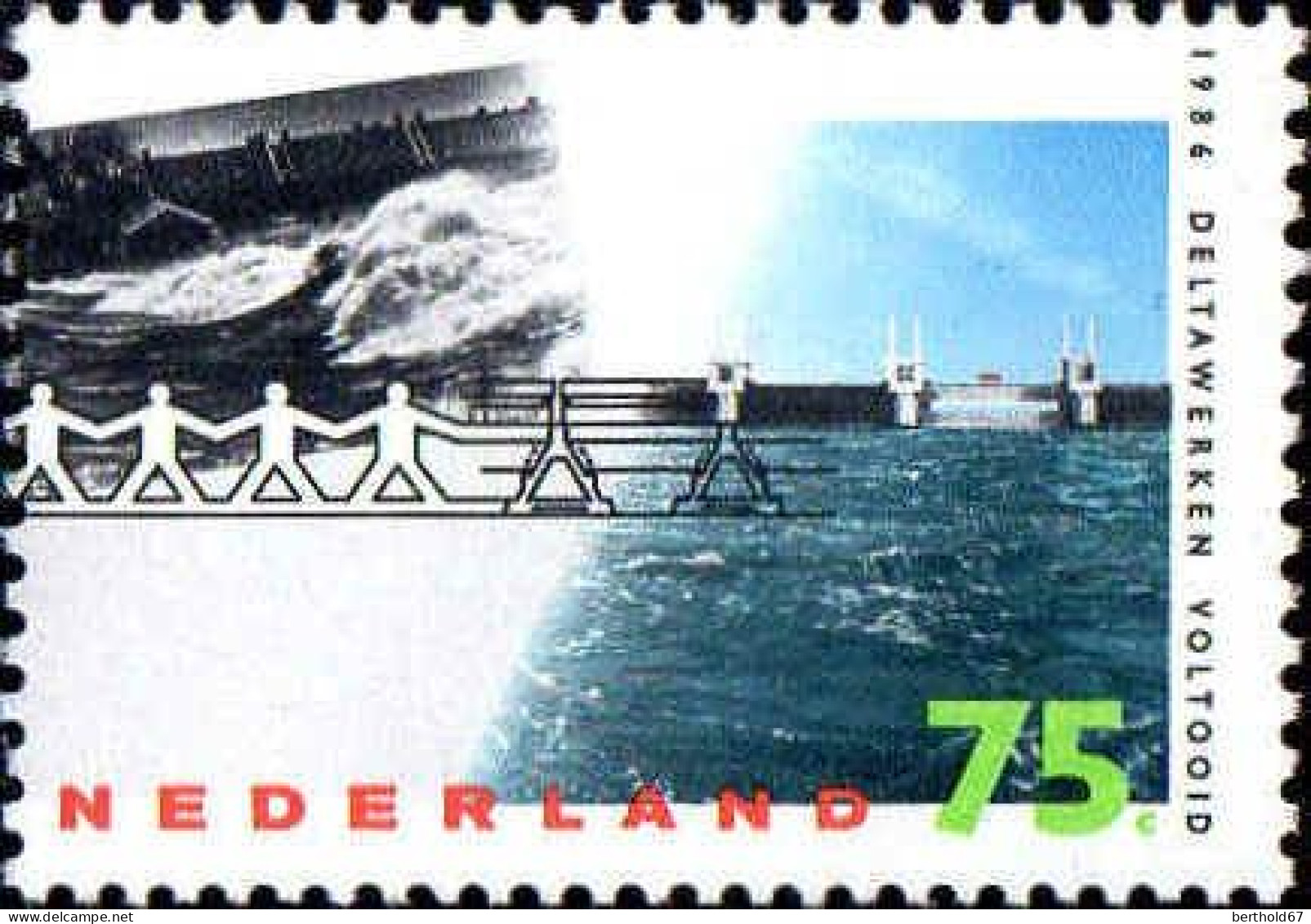 Pays-Bas Poste N** Yv:1275/1276 Achèvement Des Travaux Du Delta - Unused Stamps