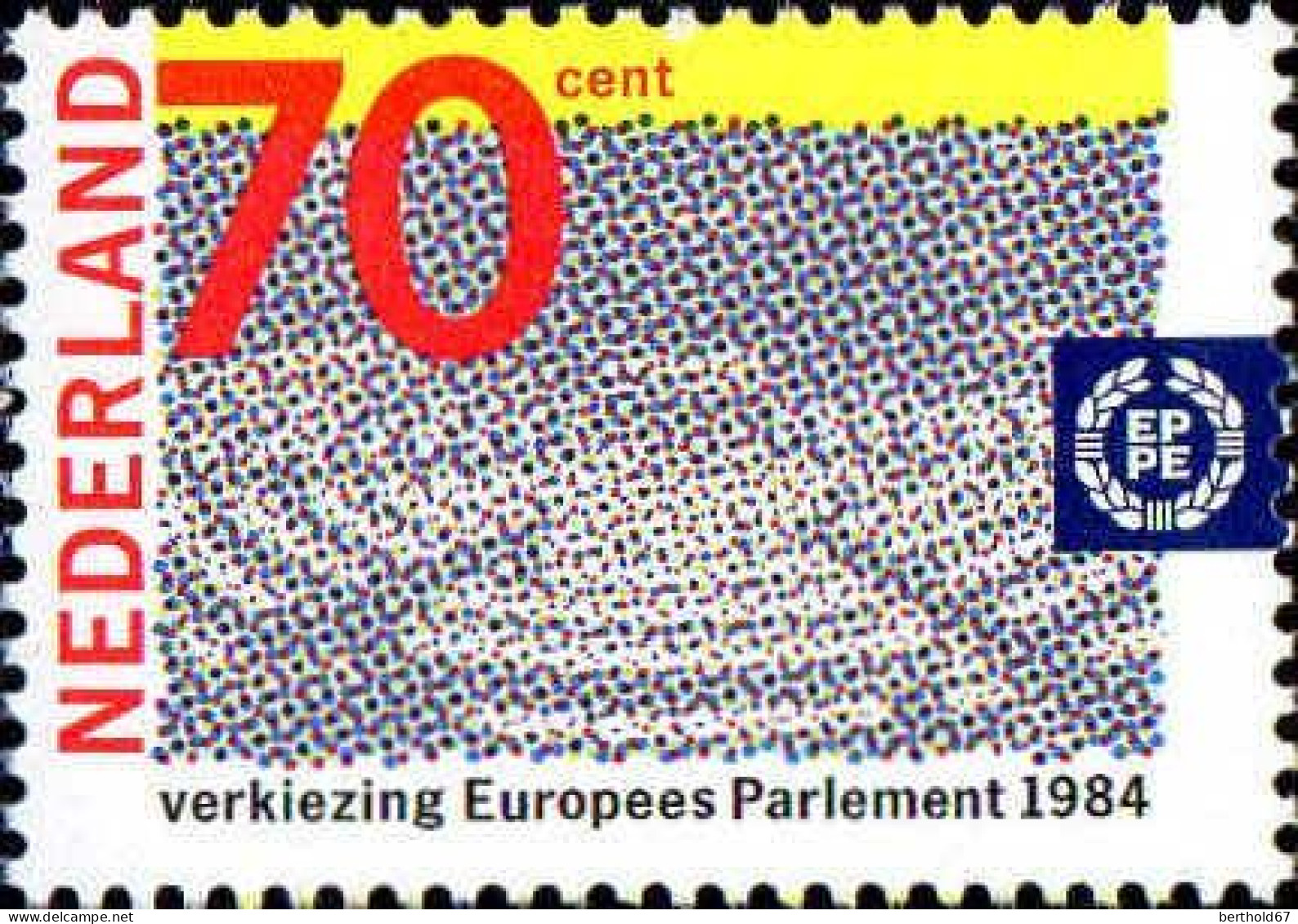 Pays-Bas Poste N** Yv:1215 Mi:1245 Elections Au Parlement Européen - Unused Stamps