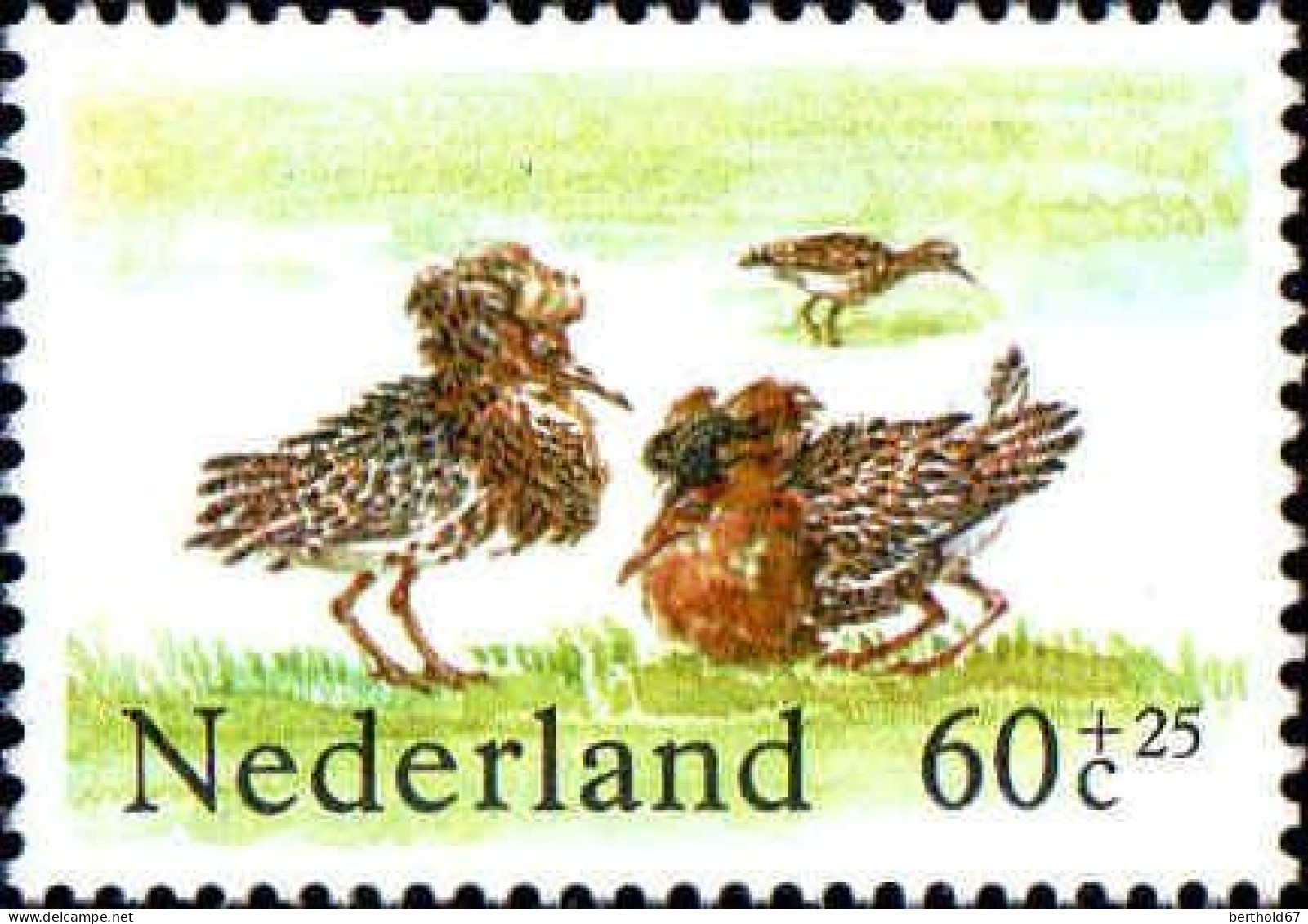 Pays-Bas Poste N** Yv:1216/1219 Timbres D'été Oiseaux Des Prés - Unused Stamps