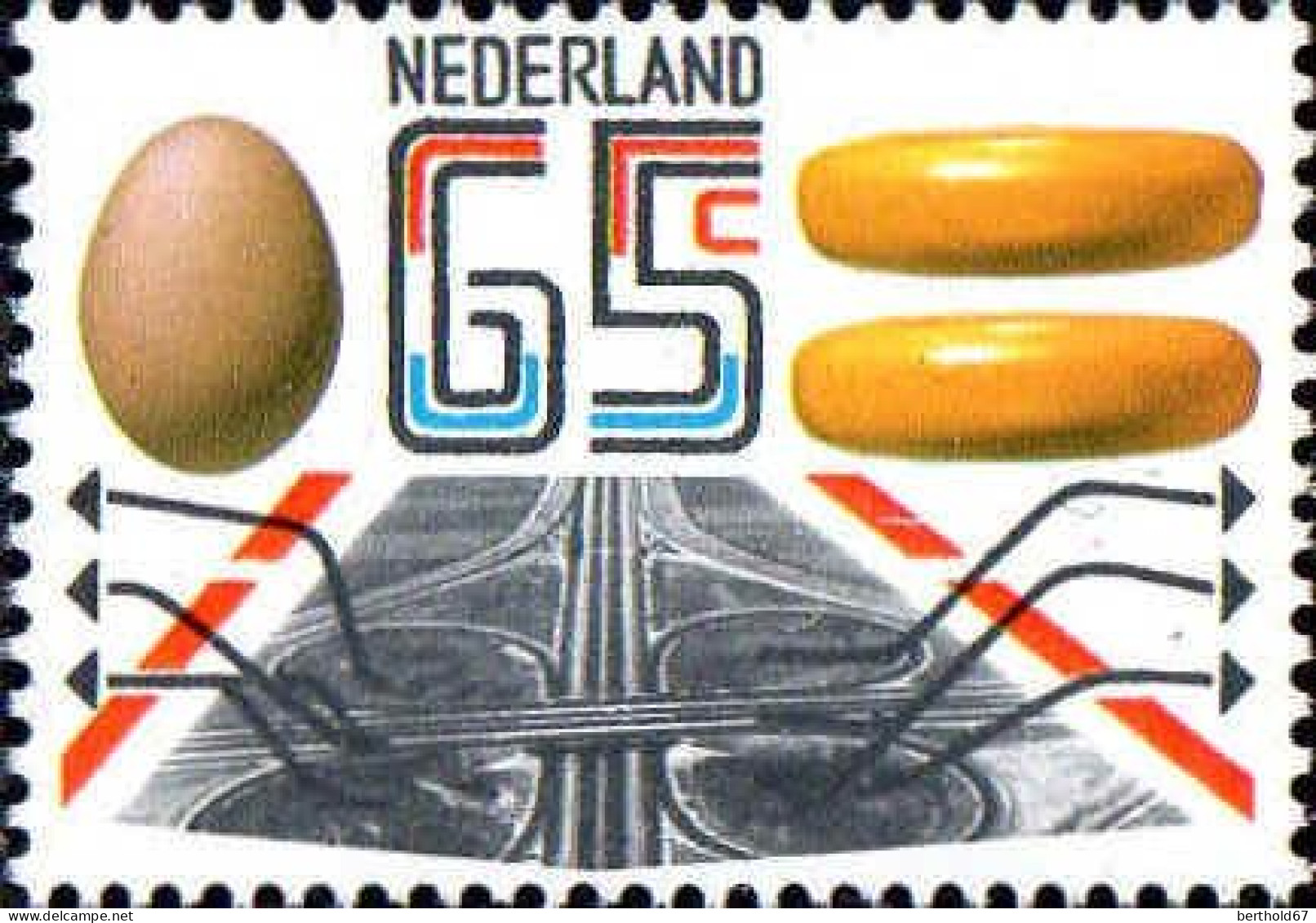 Pays-Bas Poste N** Yv:1159/1162 Exportations Industielles & Agricoles - Unused Stamps