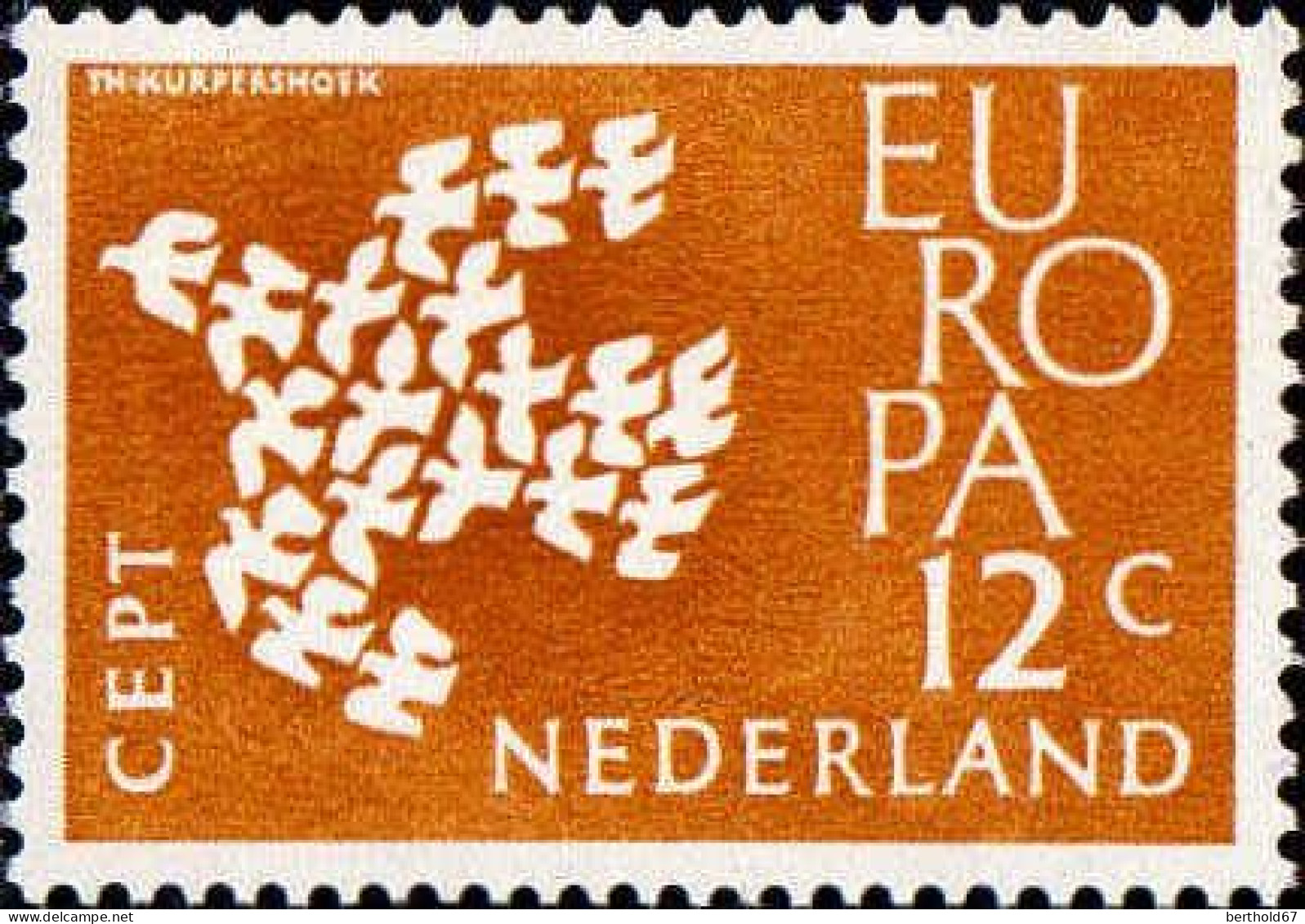 Pays-Bas Poste N** Yv: 738/739 Europa Cept Colombes - Unused Stamps