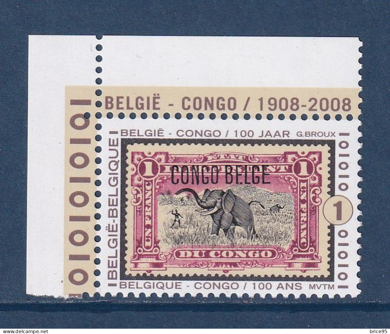 Belgique - YT N° 3829 ** - Neuf Sans Charnière - 2008 - Ongebruikt