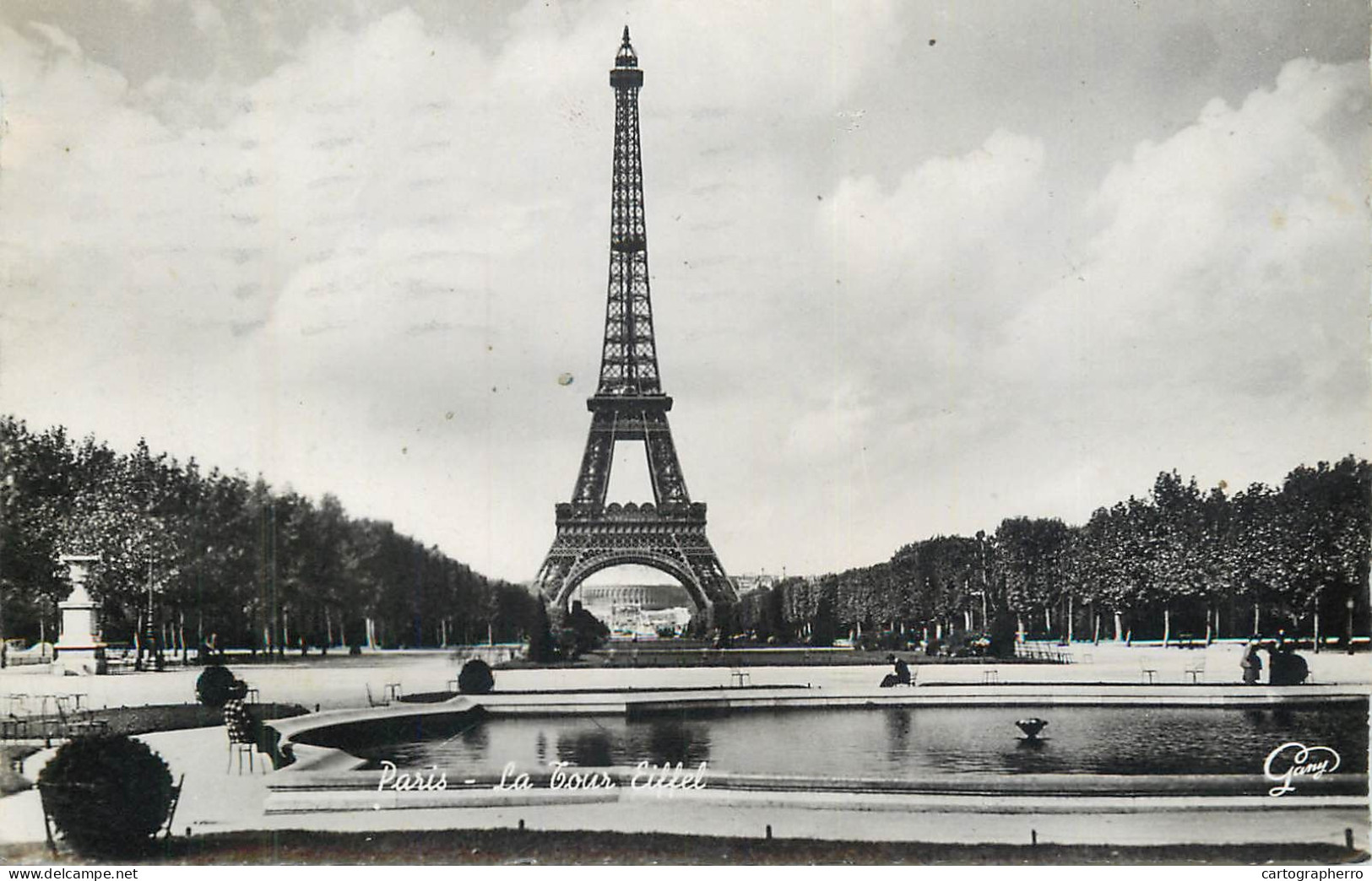 Paris Tour Eiffel Cpsm - Eiffeltoren